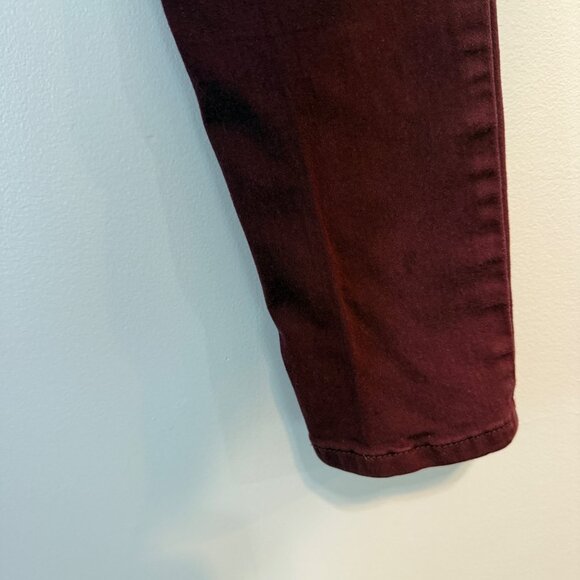 Indigo Blue Large Maternity Skinny Pants With Elastic Waistband Large - Picture 5 of 8